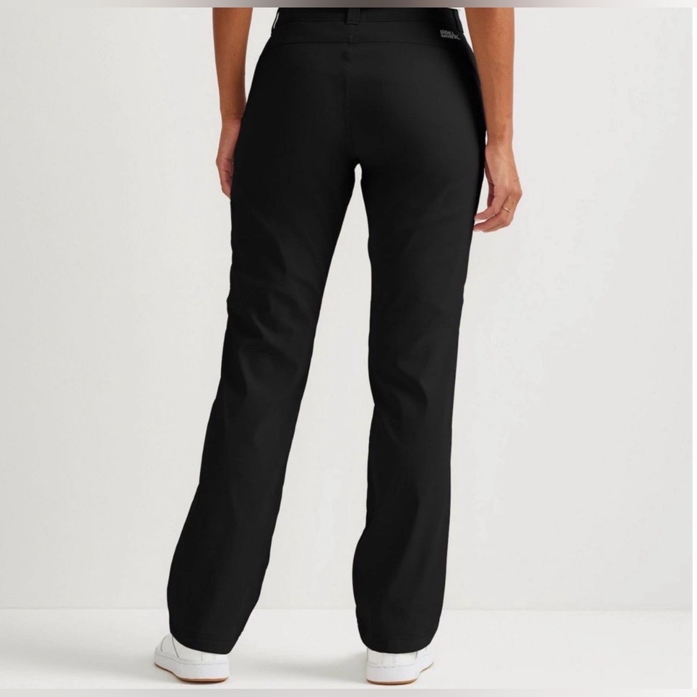 Fleece Lined Black Women’s Pants - Size 12 - Picture 3 of 3